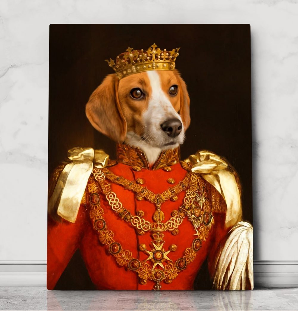 King Milo Royal Pet Portrait TinyFluffyPaws